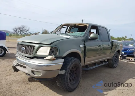 2001 Ford F-150 King Ranch Edition/Lariat/Xlt z USA, uszkodzony, nr VIN 1FTRW08L91KA82689